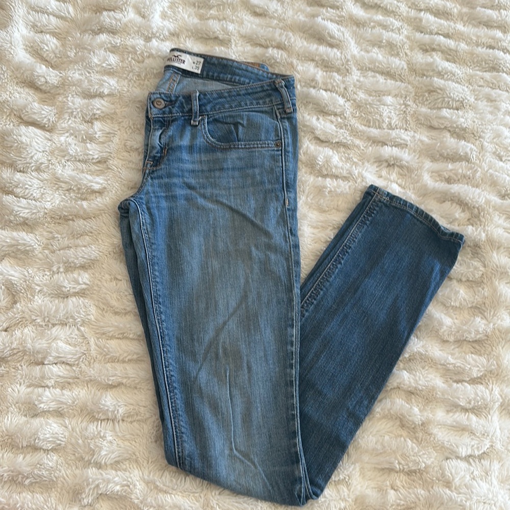 Hollister low rise skinny jeans
